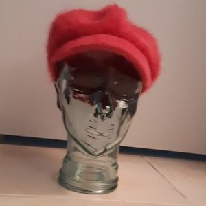 Newsboy cap raspberry